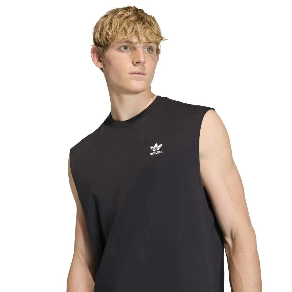 ADIDAS Trefoil Essentials Sleeveless Tank Top Black KD0691