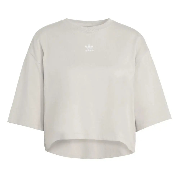 ADIDAS Essentials Crop T-Shirt Beige KD1363