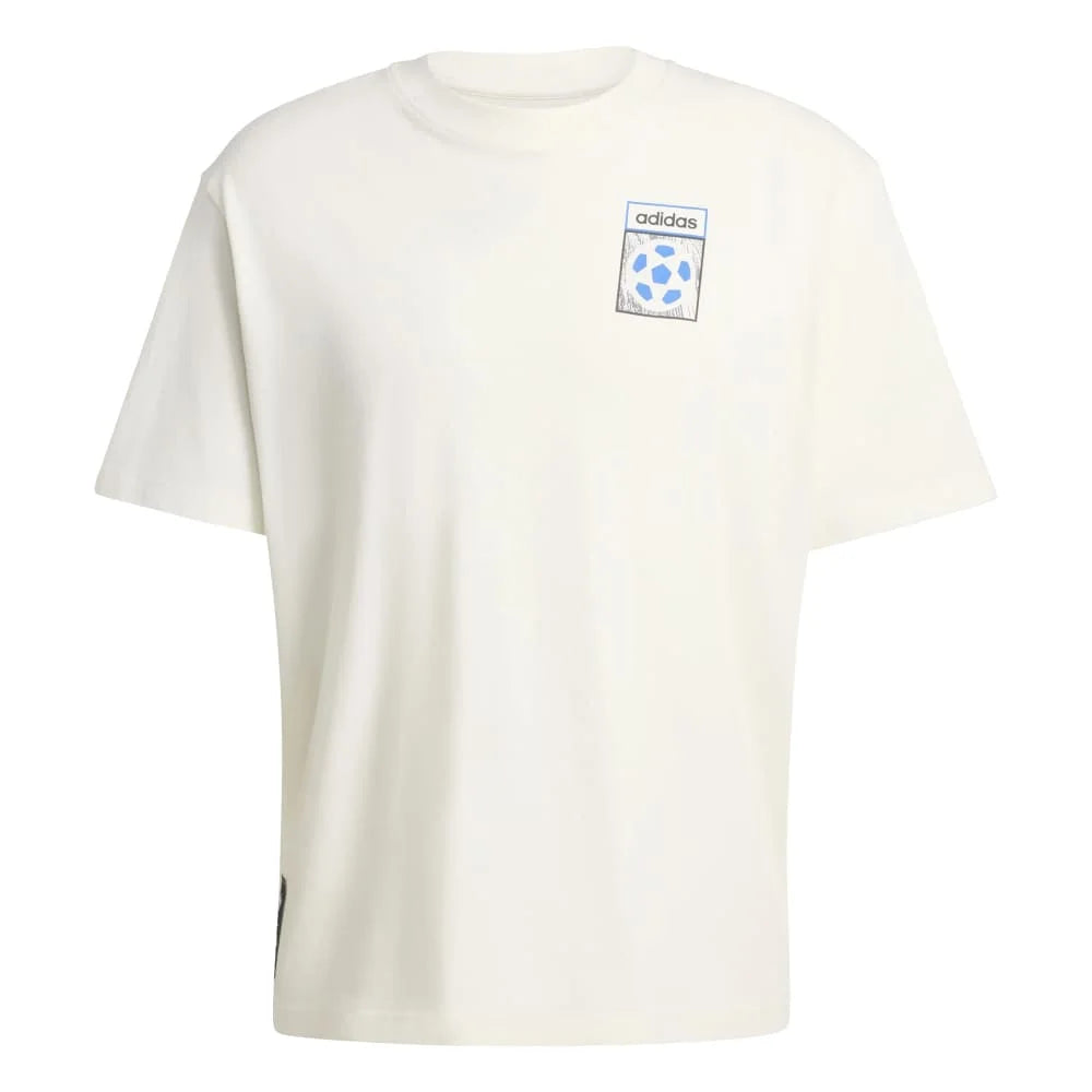 ADIDAS Archive Country Flag T-Shirt White KD1430