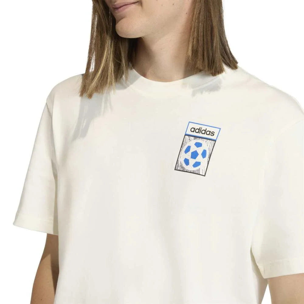 ADIDAS Archive Country Flag T-Shirt White KD1430