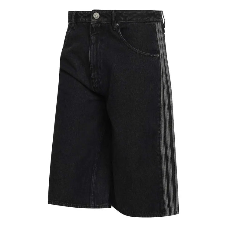 ADIDAS Firebird Adicolor Denim Shorts Black KD1498