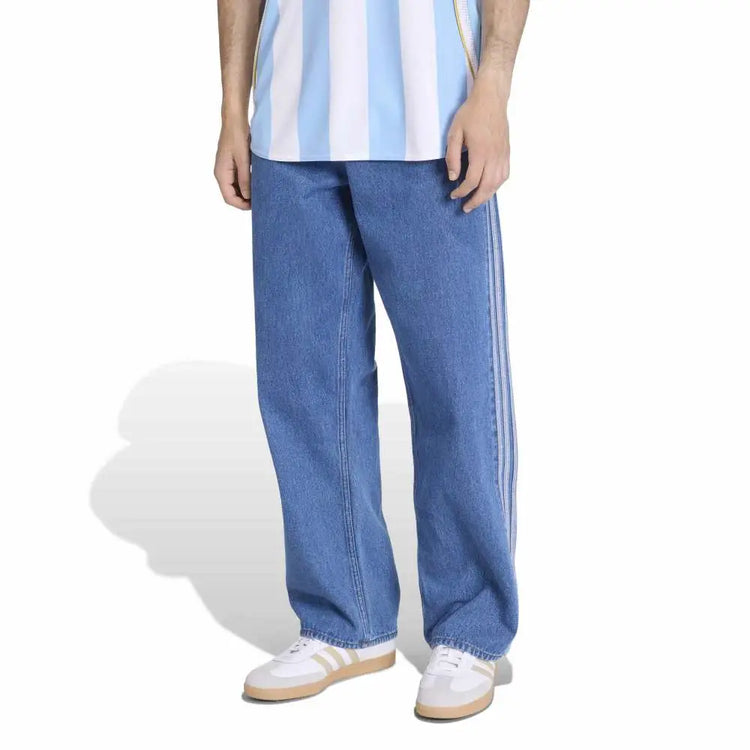 ADIDAS Firebird Adicolor Denim Pants Blue KD1499