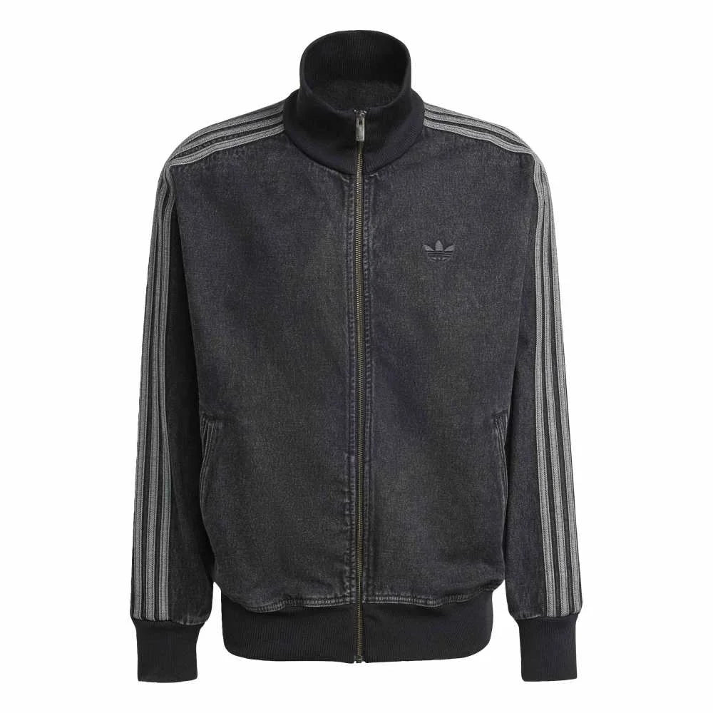 ADIDAS Adicolor Denim Firebird Track Jacket Black KD1516