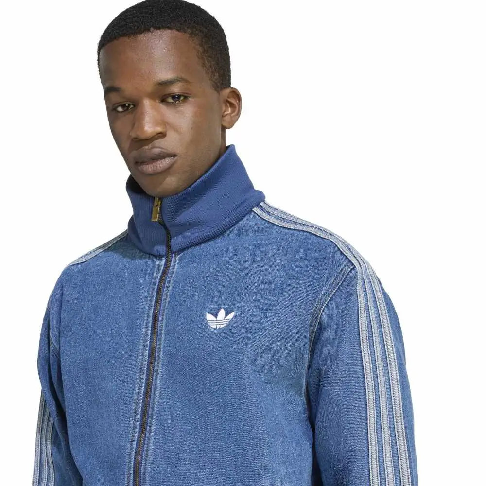 ADIDAS Adicolor Denim Firebird Track Jacket Blue KD1517