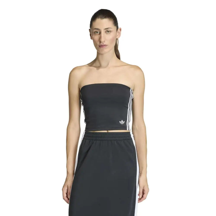 ADIDAS 3 Stripes Tube Top  Black KD2893