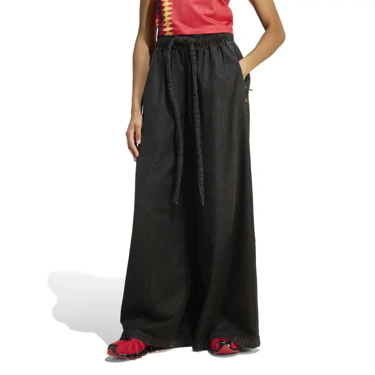 ADIDAS Denim Track Pants Black KD3919