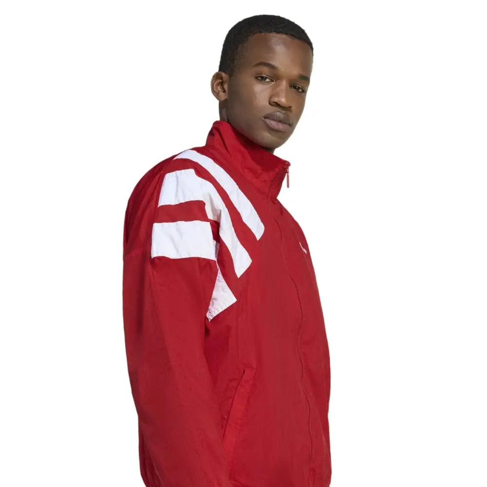 ADIDAS Archive Blocked Track Jacket Red KD4063
