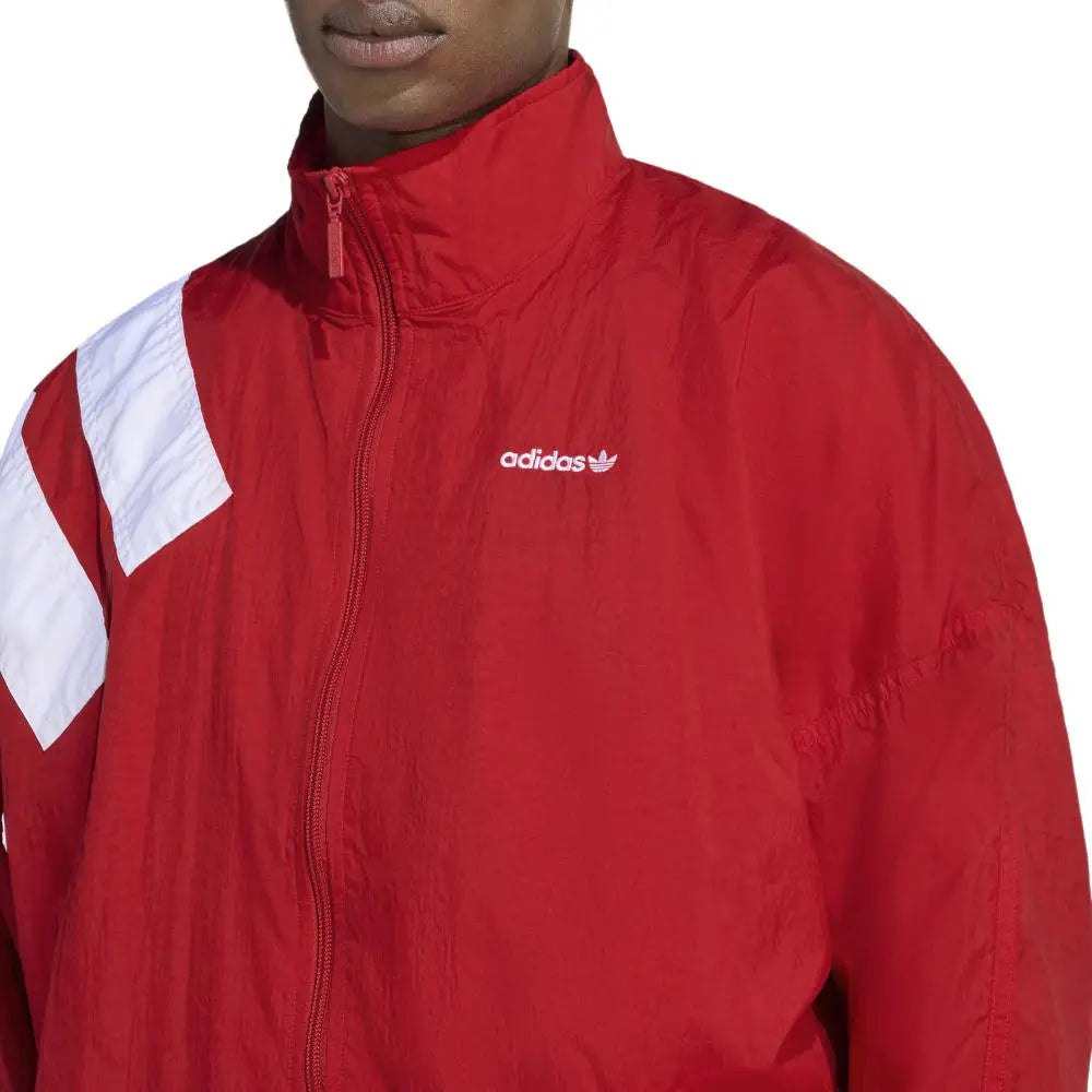 Archive Blocked Track Jacket Red - Urban Jungle