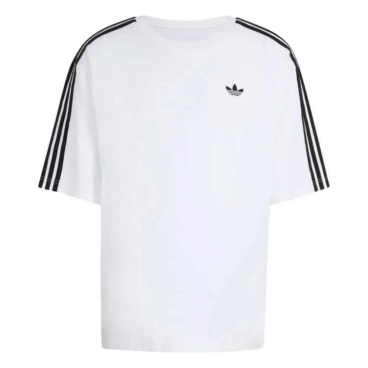 ADIDAS Adicolor 3-Stripes Oversized T-Shirt White KD4096