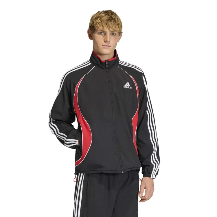 ADIDAS Teamgeist Adicolor Track Jacket Black Red KD5859