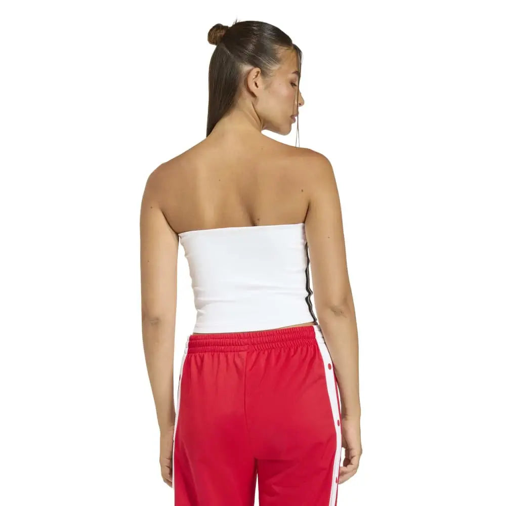 ADIDAS 3 Stripes Tube Top White KD6235