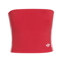 ADIDAS 3 Stripes Tube Top  Red KD6236