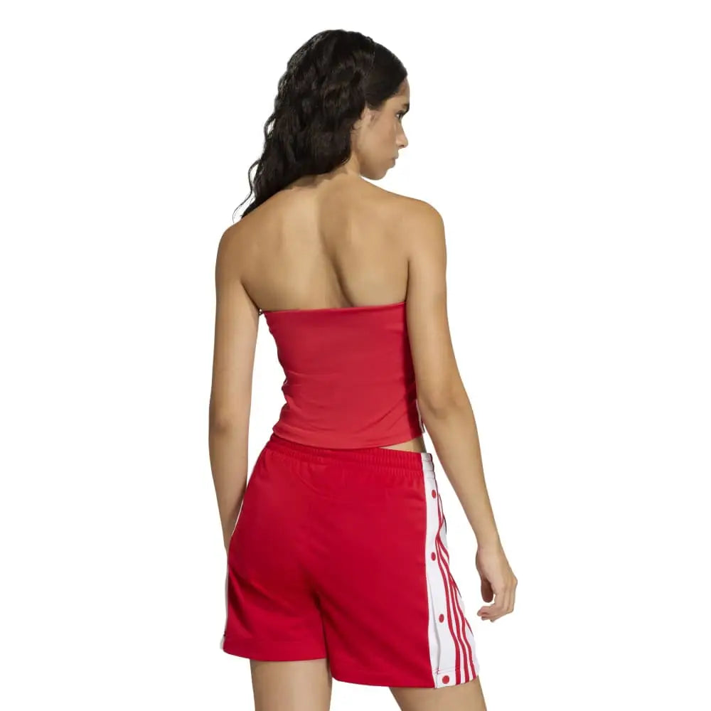 ADIDAS 3 Stripes Tube Top  Red KD6236