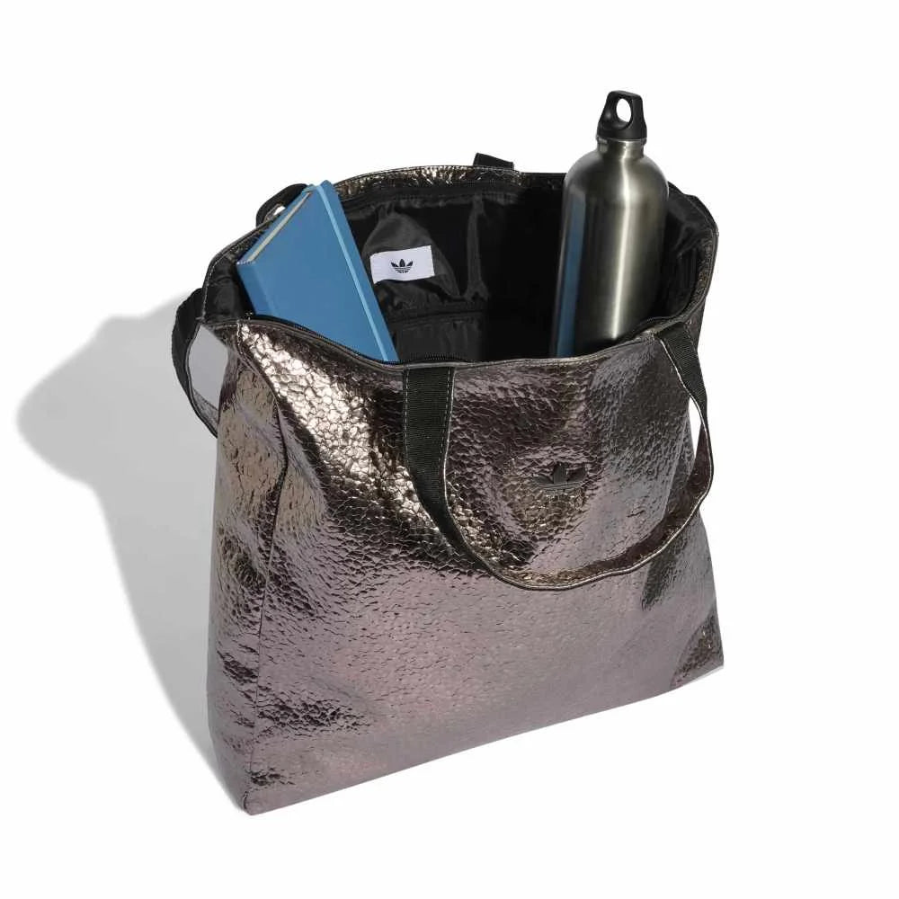 ADIDAS Adicolor Shopper Bag Metal Pu Grey KD7886