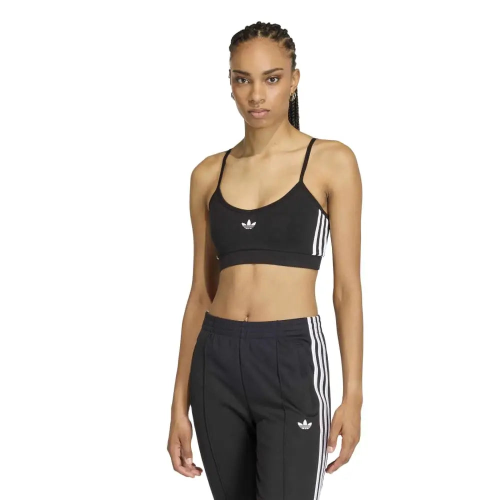 ADIDAS 3 Stripes Bralette Black KD7968