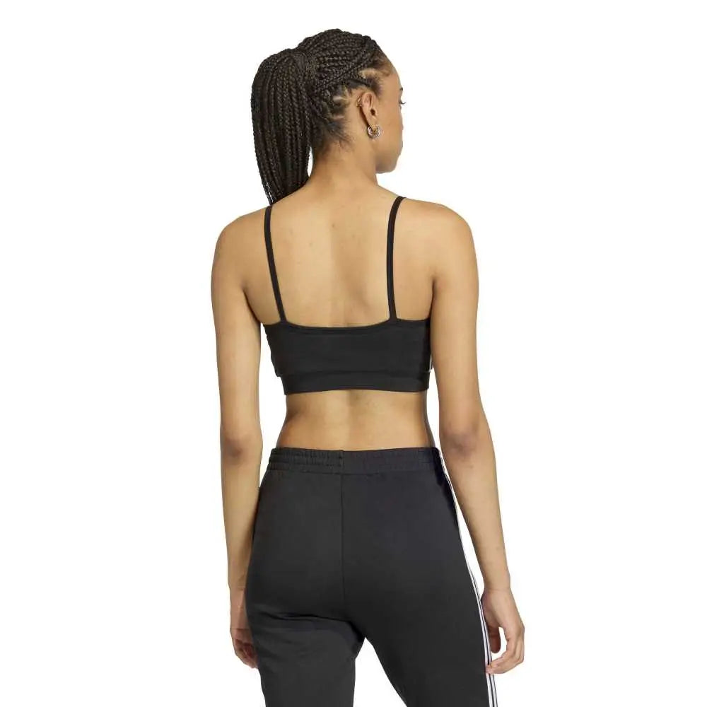 ADIDAS 3 Stripes Bralette Black KD7968