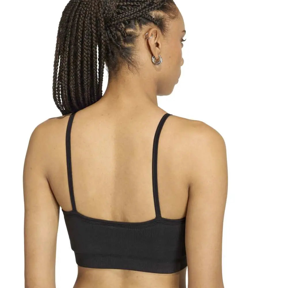 ADIDAS 3 Stripes Bralette Black KD7968