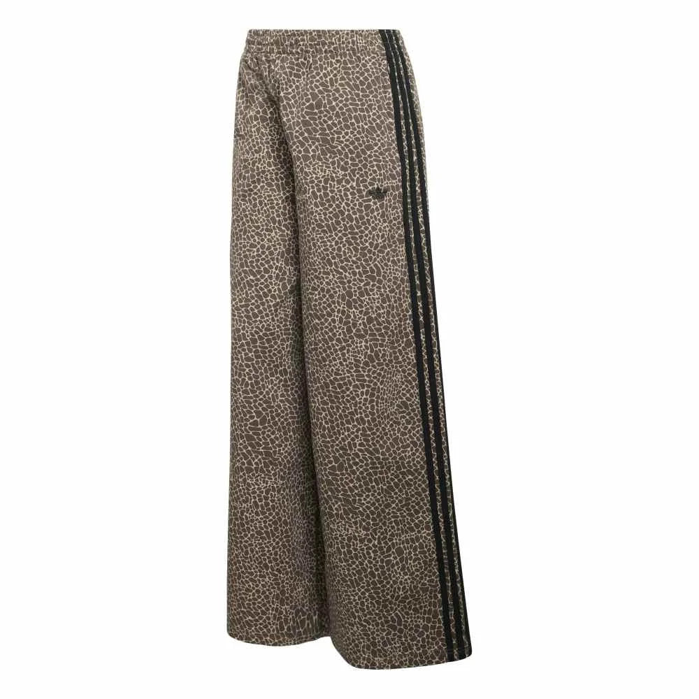 ADIDAS Firebird Oversized Aop Denim Pants Brown KD8811
