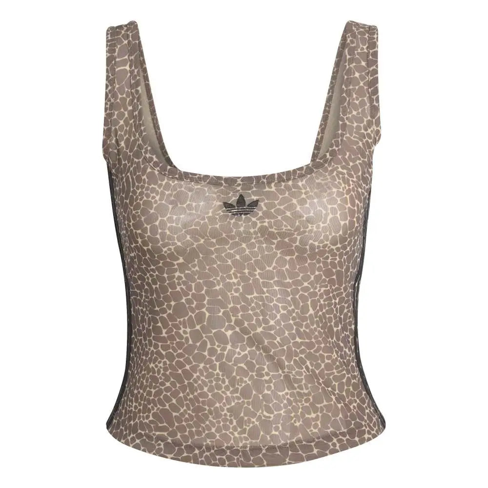 ADIDAS Aop Tank Top  Brown KD8822