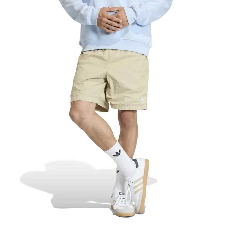 ADIDAS Trefoil Essentials Woven Shorts Beige KE1188