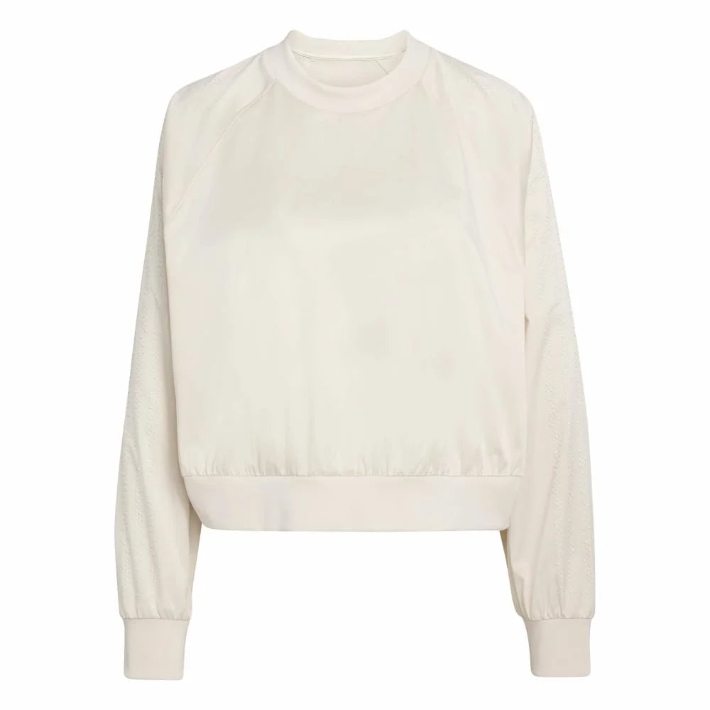 ADIDAS Pearl Jacquard Sweatshirt White KE3353