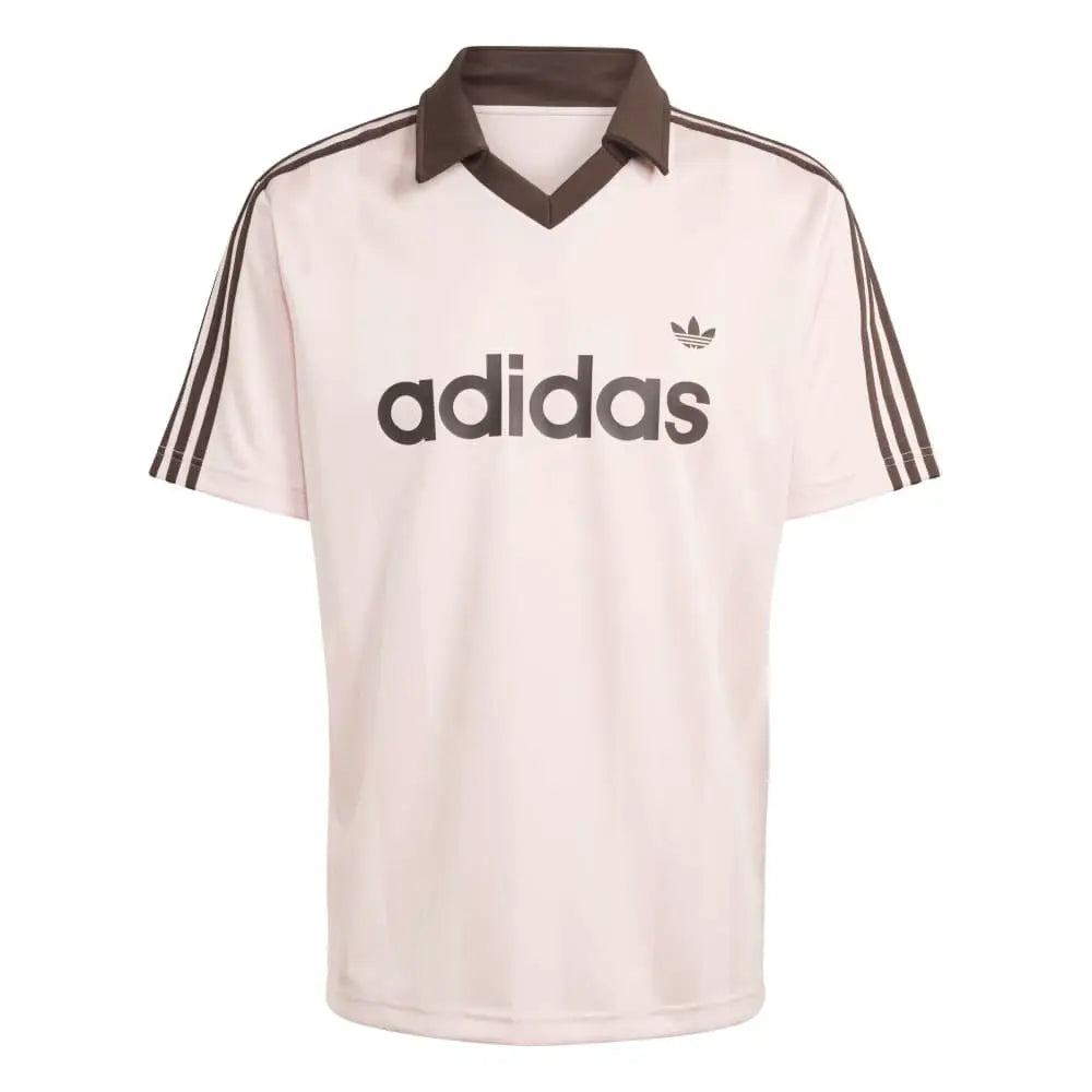 ADIDAS Archive Collar Engineered Jersey Pink KE3580