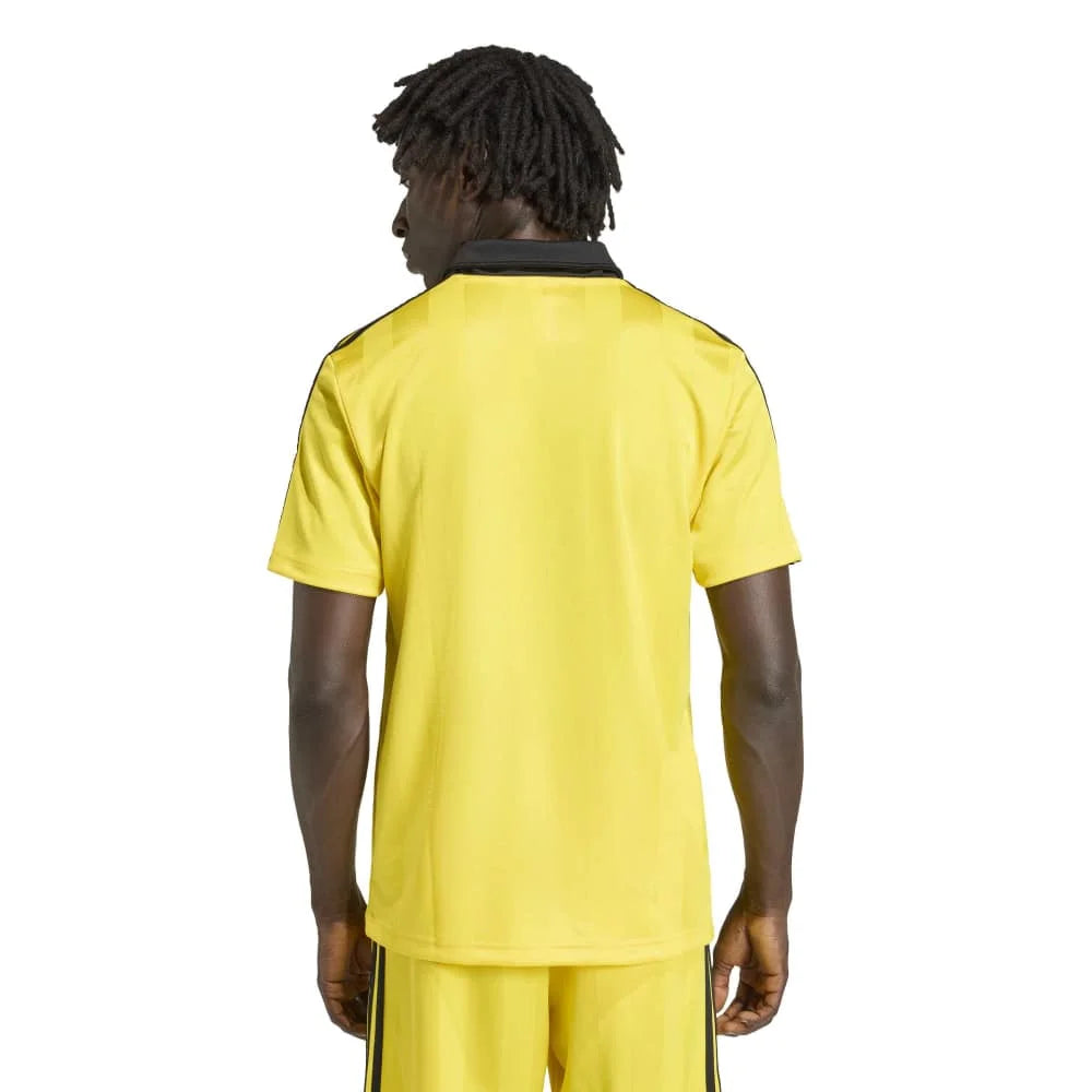ADIDAS Archive Collar Engineered Jersey Yellow KE3581