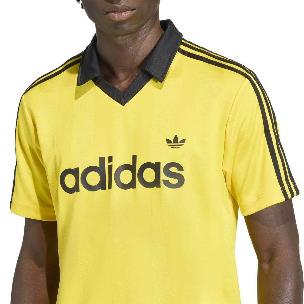 ADIDAS Archive Collar Engineered Jersey Yellow KE3581