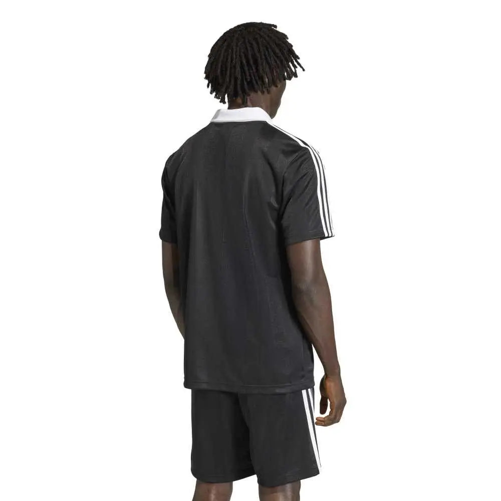 ADIDAS Archive Collar Engineered Jersey Black KE3584