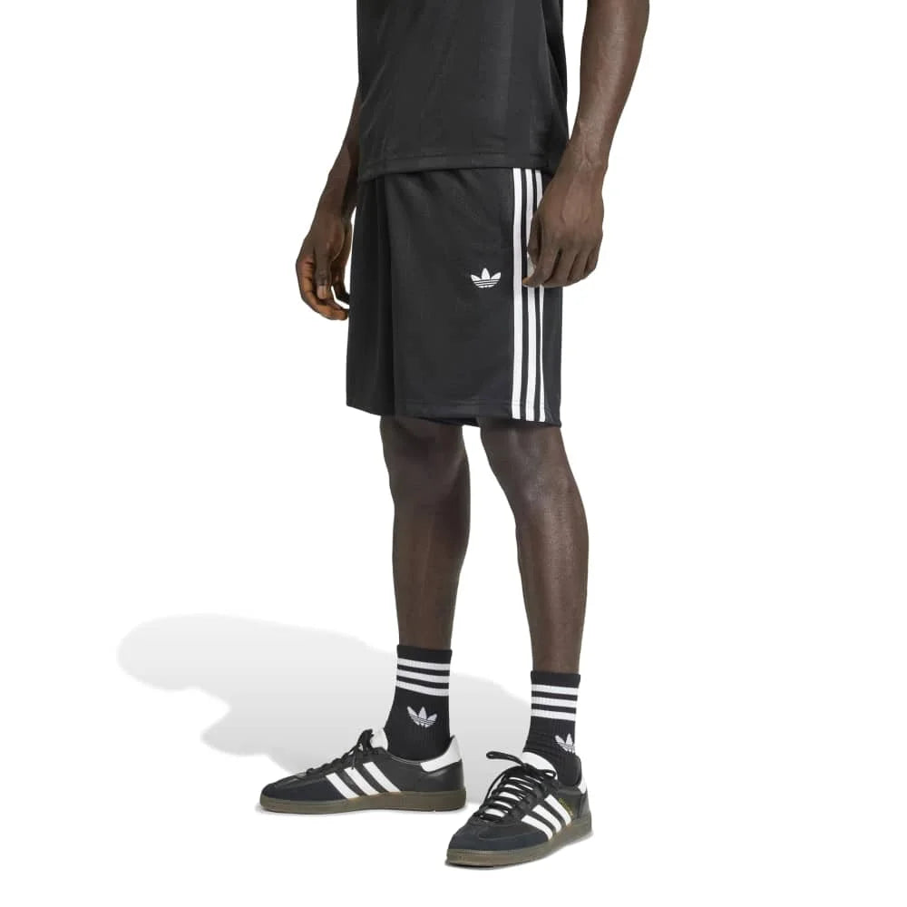 ADIDAS 3-Stripes Loose Engineered Shorts Black KE3594