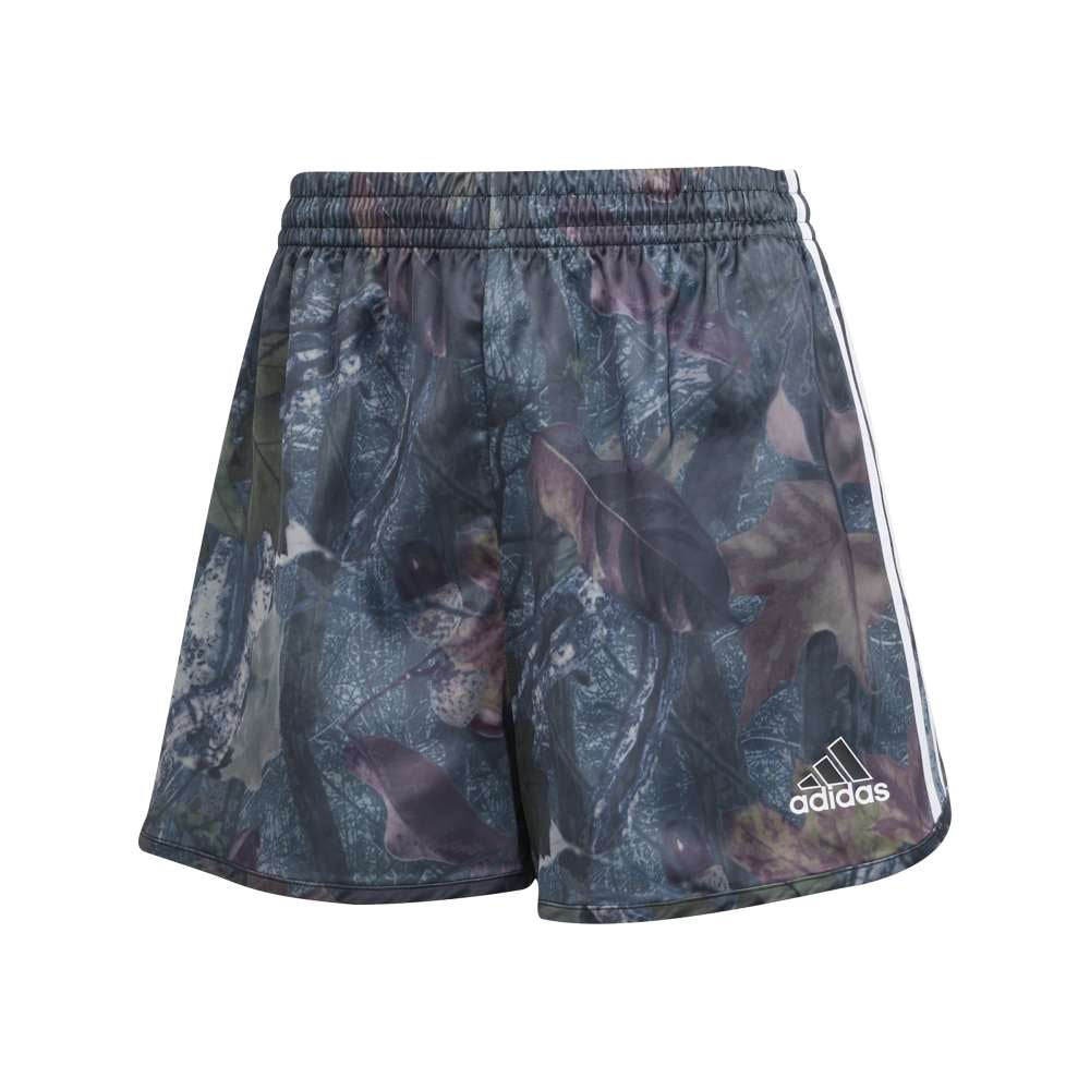 ADIDAS Originals Leaf Camo Print Satin Short Black KE3739