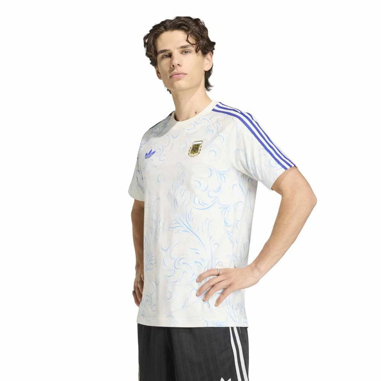 ADIDAS Argentina Aop T-Shirt White KF0323