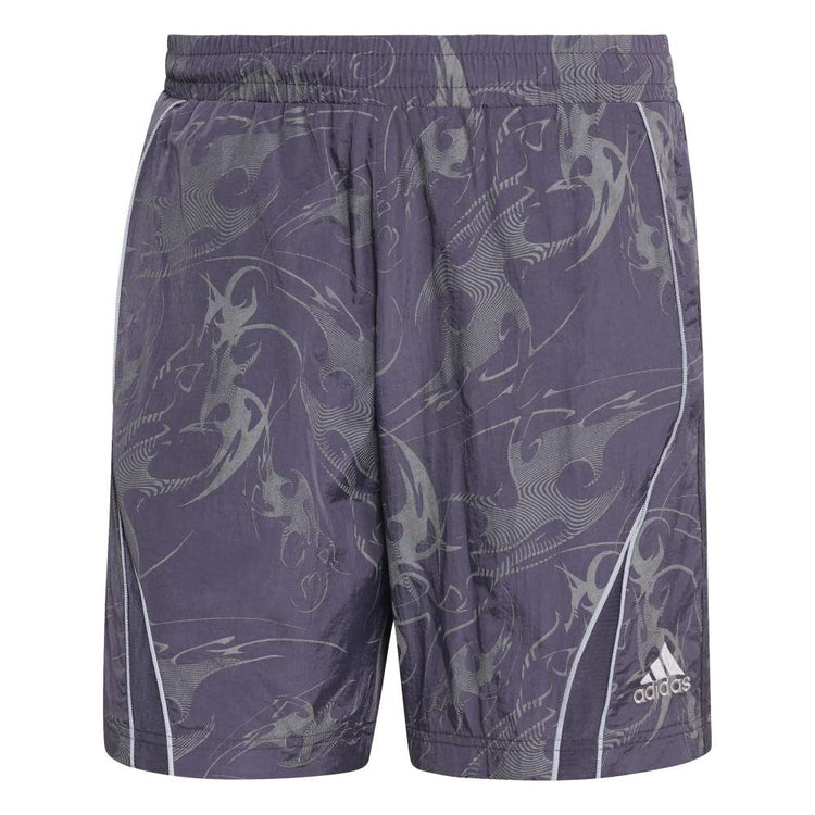 ADIDAS Adilenium Season 4 Teamgeist Woven Shorts Purple KF8526