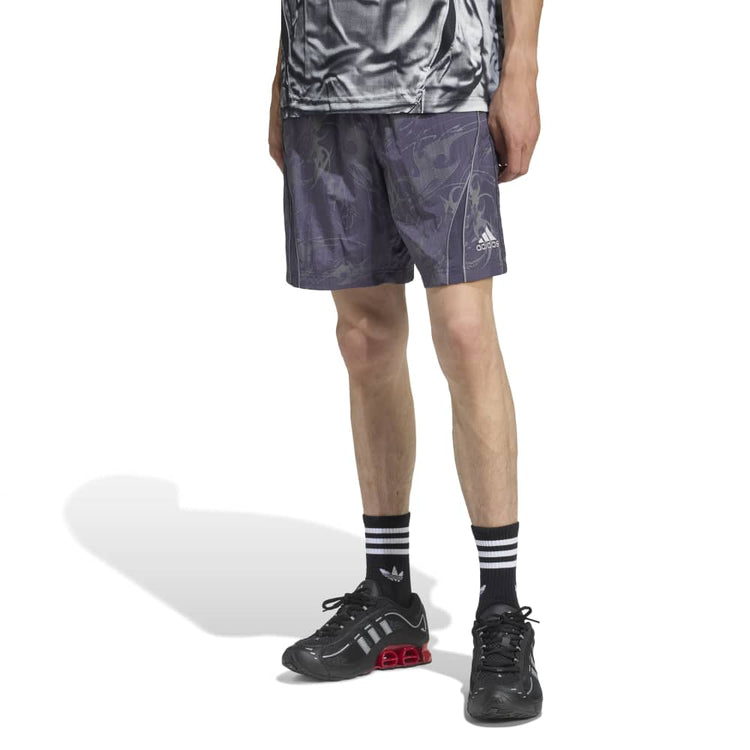 ADIDAS Adilenium Season 4 Teamgeist Woven Shorts Purple KF8526