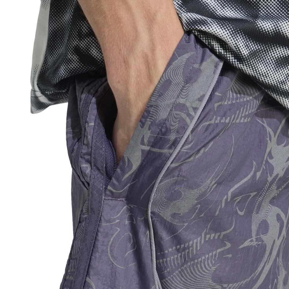 ADIDAS Adilenium Season 4 Teamgeist Woven Shorts Purple KF8526