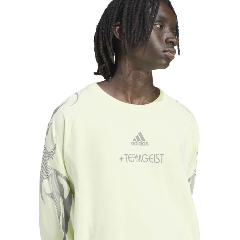 ADIDAS Adilenium Teamgeist Long Sleeve T-Shirt Beige KF8541