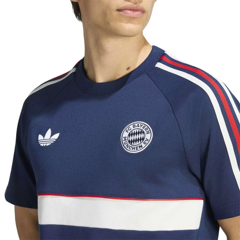 ADIDAS Fc Bayern Muenchen Og T-Shirt Blue KG2238