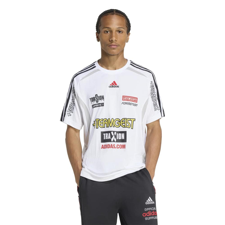 ADIDAS Teamgeist Moto Graphic Jersey White KG2670