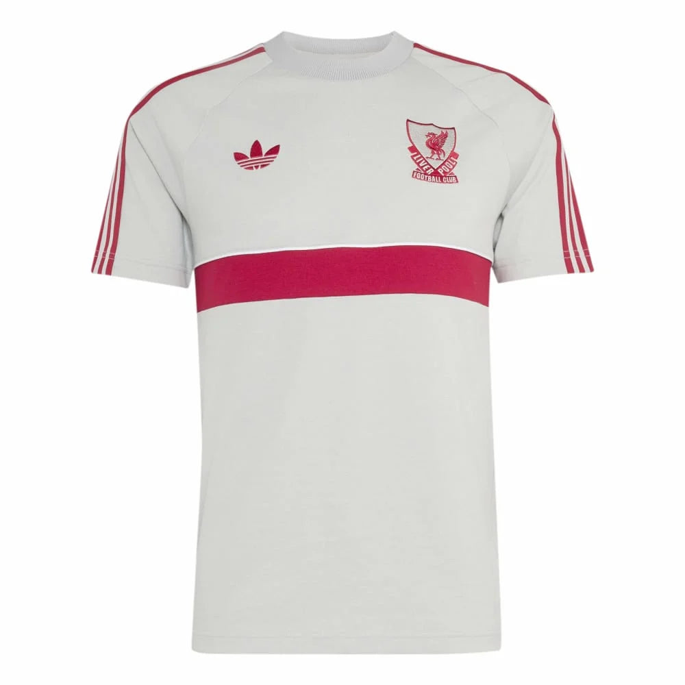 ADIDAS Liverpool FC Originals T-Shirt Grey KG2903