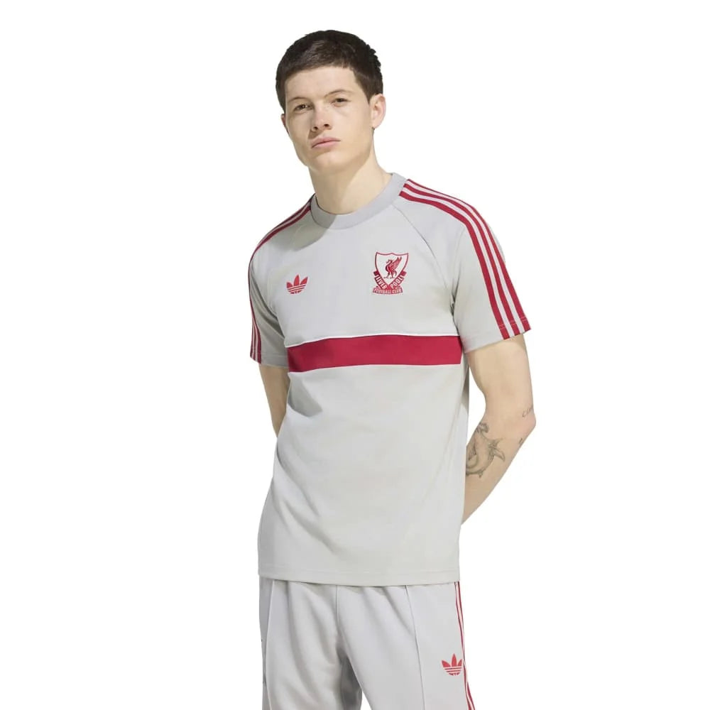 ADIDAS Liverpool FC Originals T-Shirt Grey KG2903