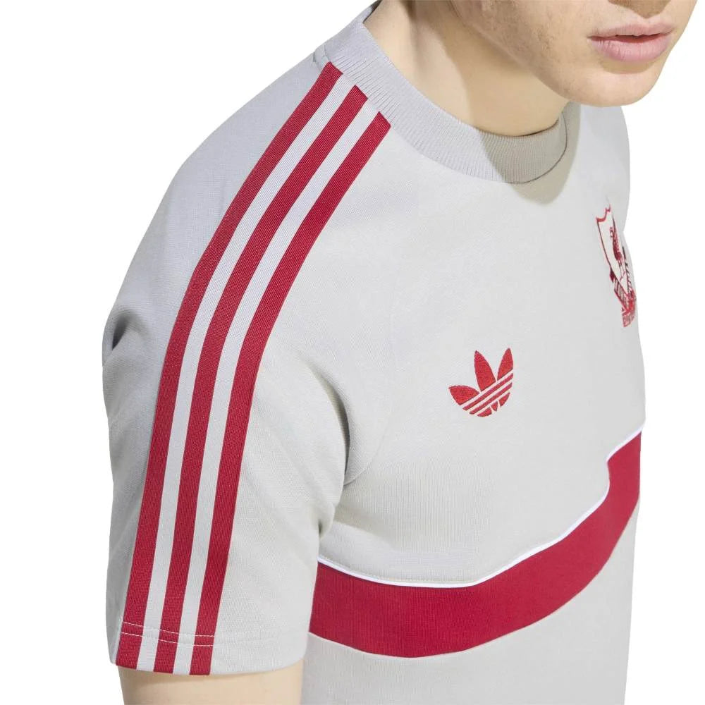 ADIDAS Liverpool FC Originals T-Shirt Grey KG2903
