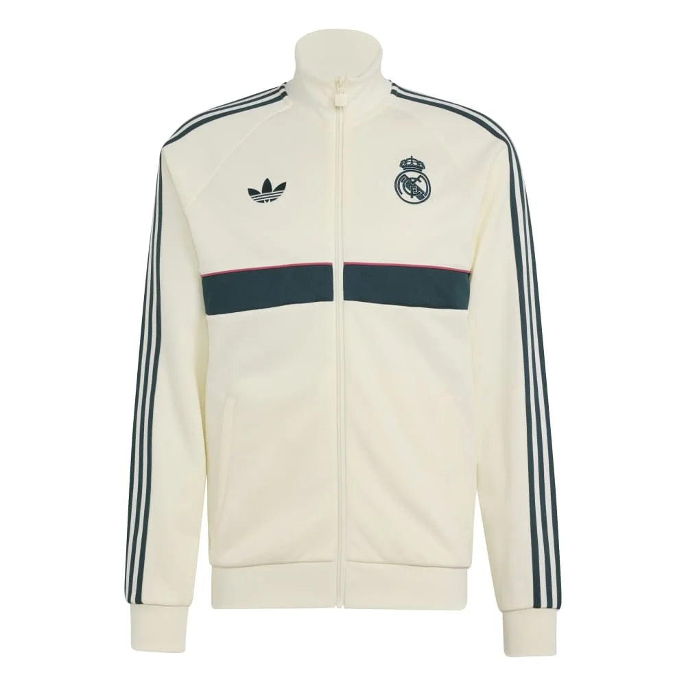 ADIDAS Real Madrid Originals Track Jacket Beige KG2971