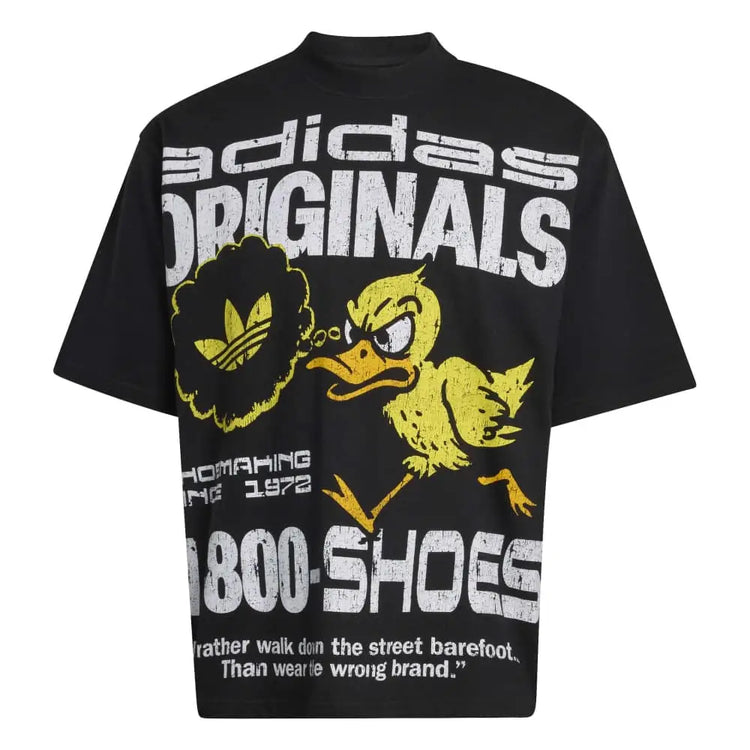 ADIDAS Originals Duck Graphic T-Shirt Black KG6438