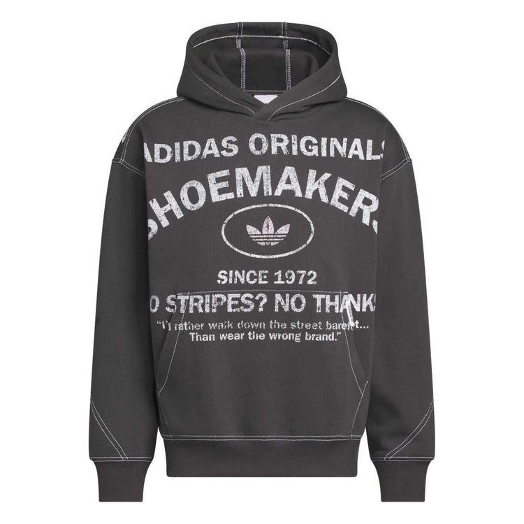 ADIDAS Originals Shoemaker Graphic Hoodie Black KG6444