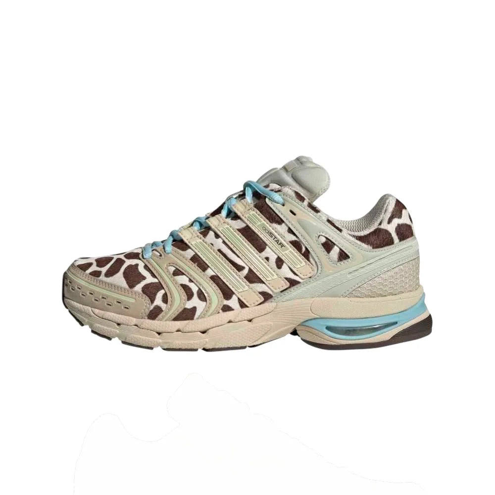 ADIDAS Adistar Control 5 Crystal Linen Ice Gold Metallic Icey Blue Sneakers KI4206