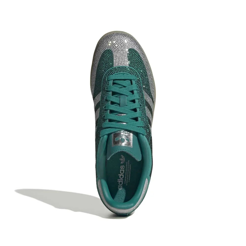 ADIDAS Samba OG Green/Silver Metallic Sneakers KJ7489