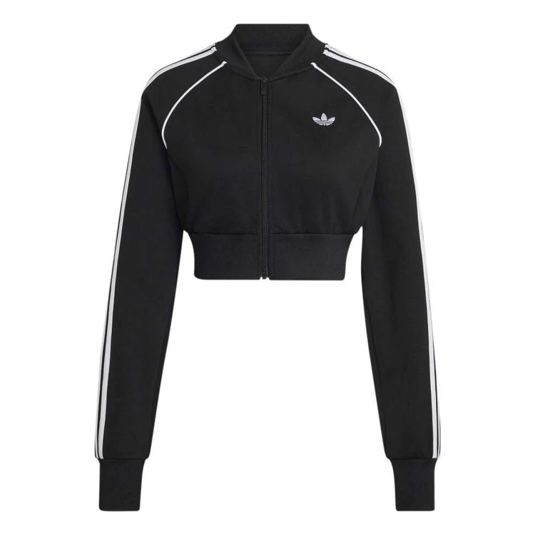 ADIDAS SST Cropped Track Jacket Black KQ6426