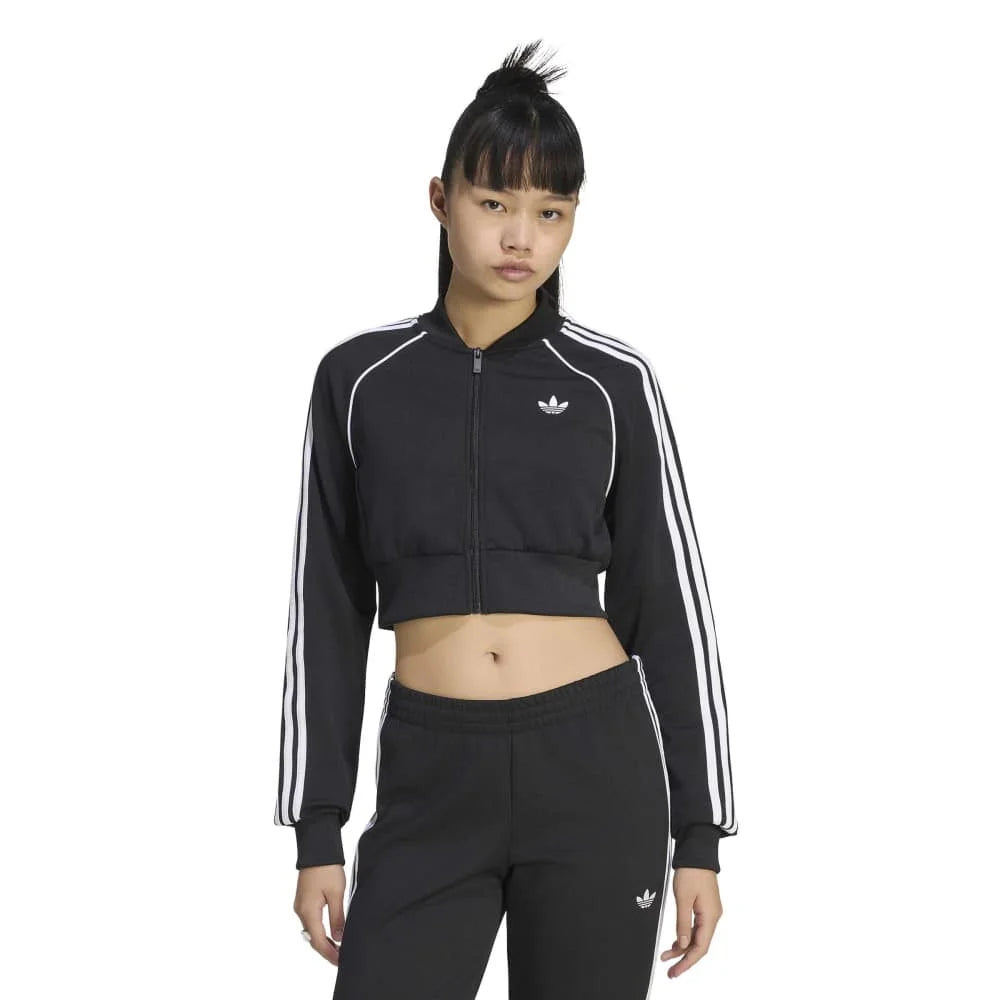 ADIDAS SST Cropped Track Jacket Black KQ6426