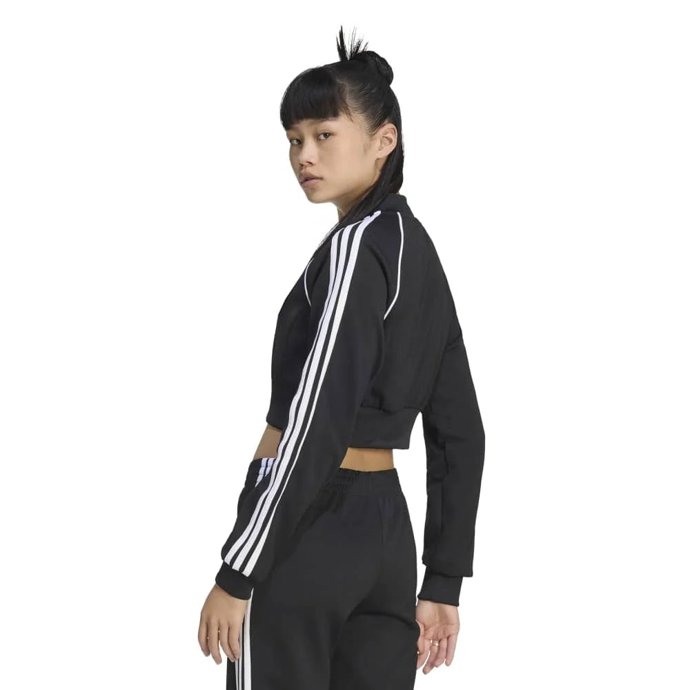 ADIDAS SST Cropped Track Jacket Black KQ6426