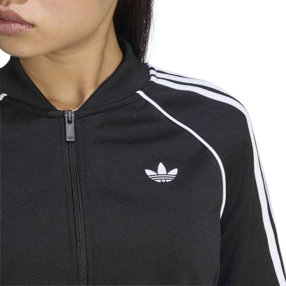 ADIDAS SST Cropped Track Jacket Black KQ6426